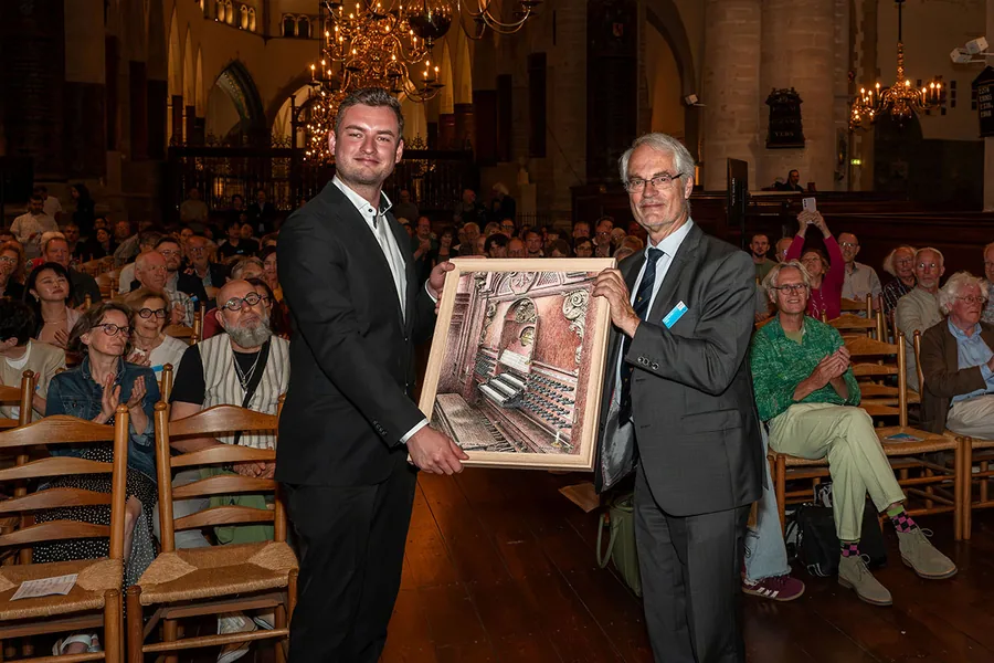 Bernhard Hauk, winnaar Improvisatieconcours 2026